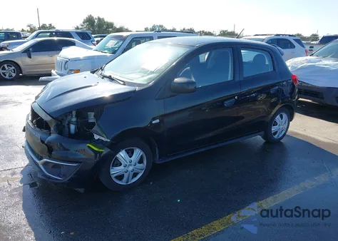 2019 Mitsubishi Mirage Es from USA, damaged, VIN ML32A3HJ9KH014944